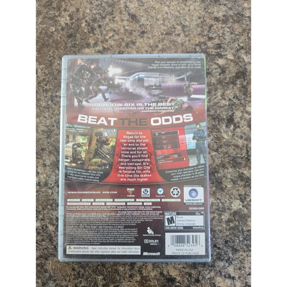 Rainbow Six Vegas 2 - Microsoft Xbox 360